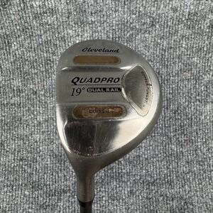 Cleveland QuadPro Fairway 19° 5 Wood Factory Lite-Weight Graphite R Flex Mens LH